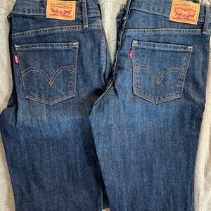 Levi's Indigo Denim Jeans